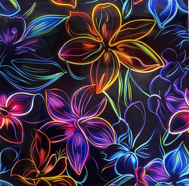 ELEMENT SHEET 3- Neon Floral