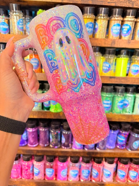 40 OZ SPILL PROOF LID- PASTEL BOO RTS
