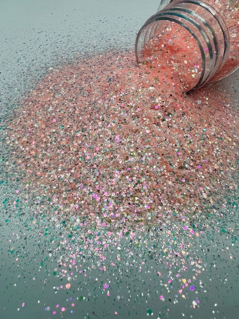 Euphoria - Pink Mirror Fine and Mini Chunky Mixed Glitter 7-4