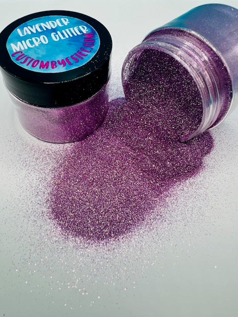 Lavender Micro Glitter 6-5