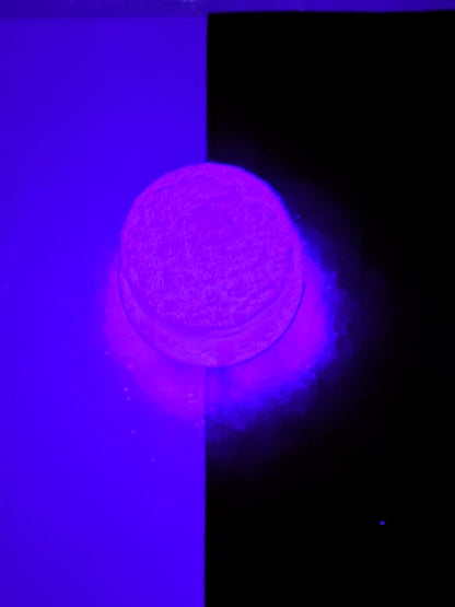Nightfall- Iridescent White Rainbow Fine Glitter- BLUE/PURPLE GLOW