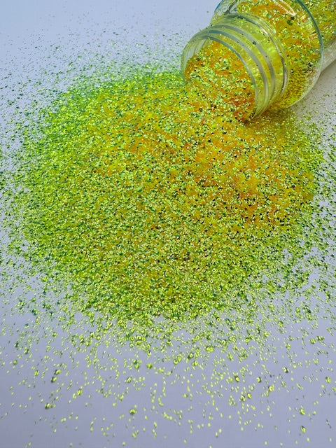 Bubble Glitter 12- Classic Yellow Mini Chunky Bubble Glitter 8-5