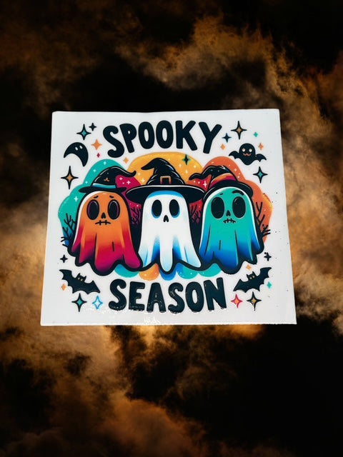 605. Spooky Season 3 Ghost Decal