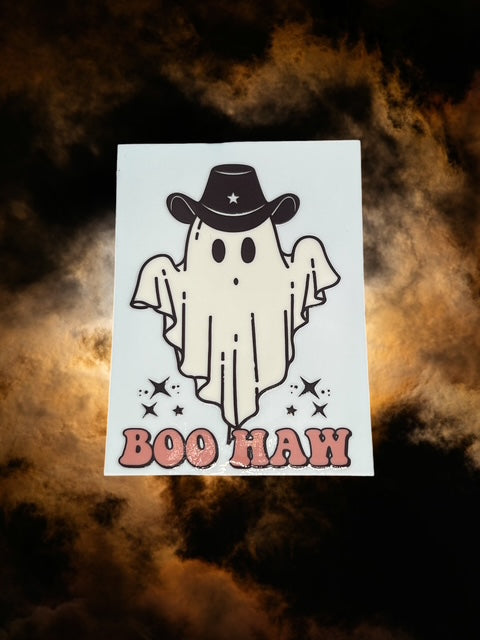 603. Boo Haw Decal