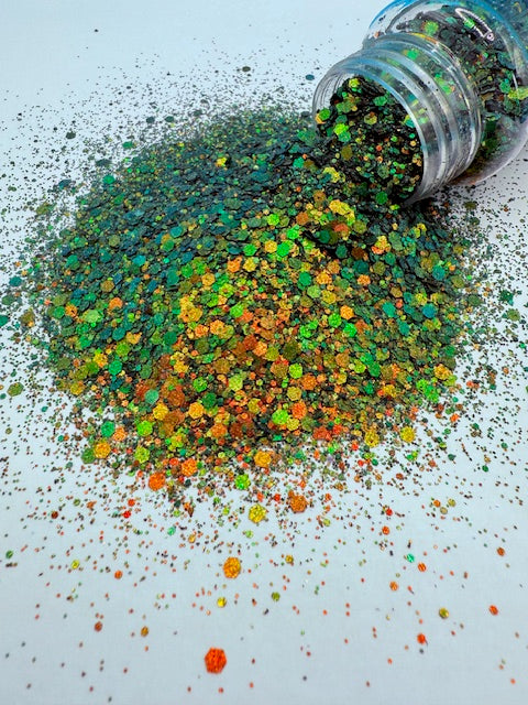 King's Landing -  Chameleon Color Shift  Pearl Shimmer Chunky Mixed Glitter 8-4