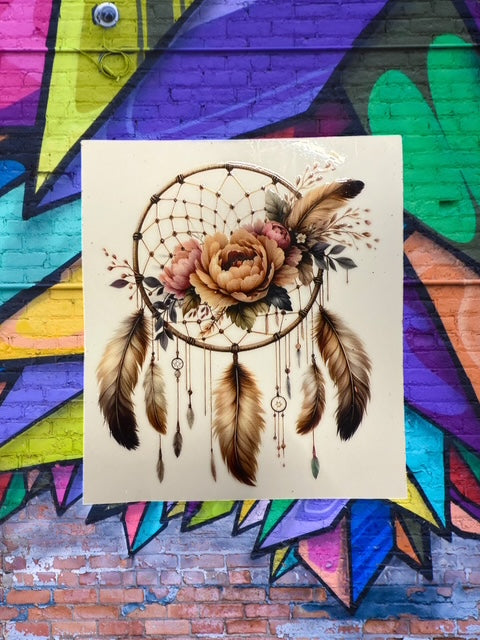 52. Dark Boho Dream Catcher Decal