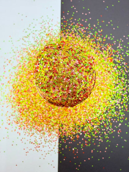Tinsel & Truffles- Mini Chunky Textured Multicolor Glitter