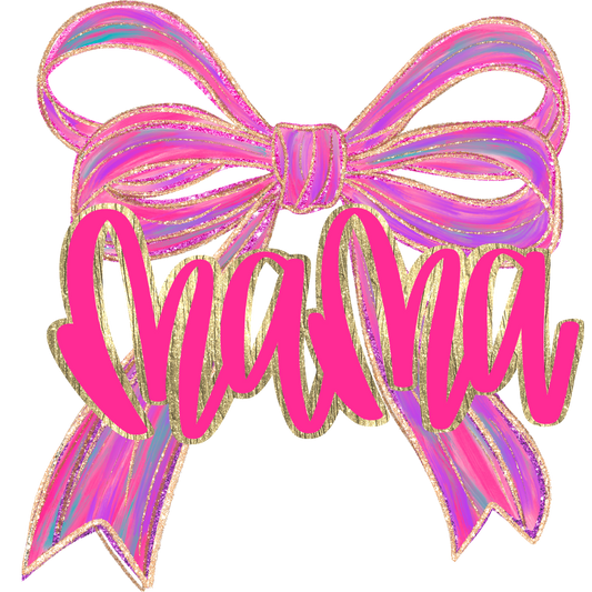 367. Mama Bow Decal