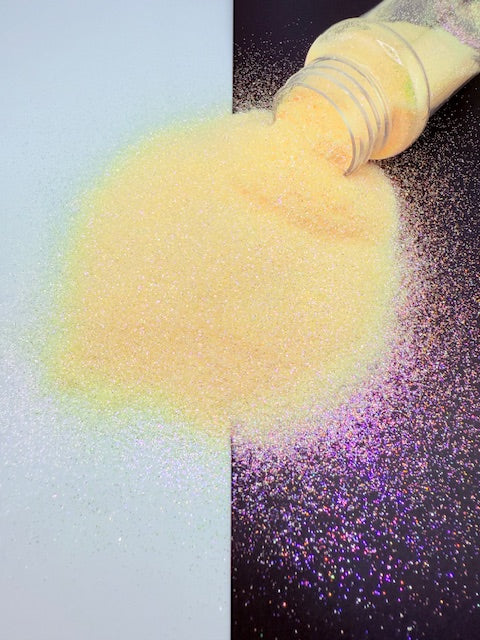 Peach Beach- Fine Plus Peach Rainbow Glitter 3-3