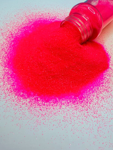 **RETIRING** Neon Pink Matte Fine Glitter 8-4