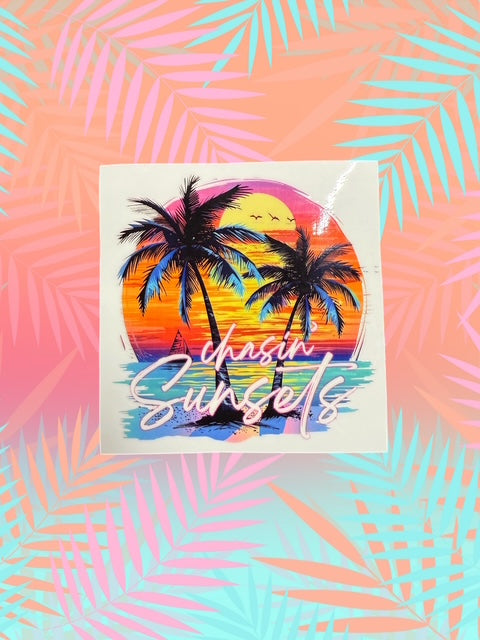 504. Chasin' Sunsets Decal