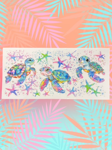 513 Cutie Sea Turtle UVDTF