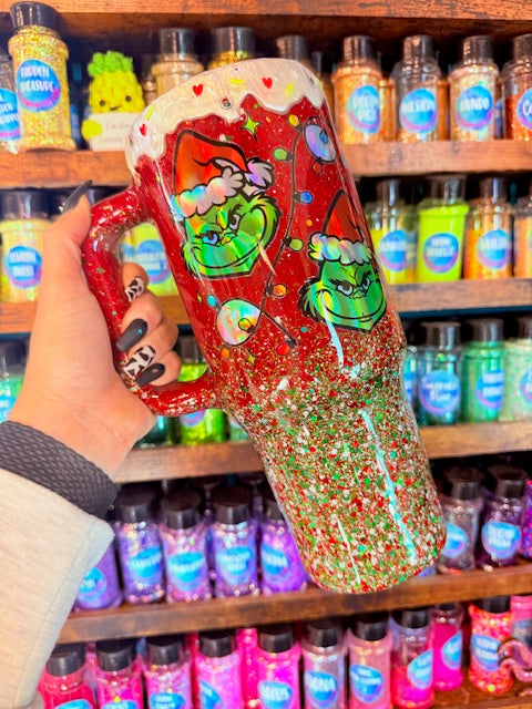 40oz Grinch Tumbler