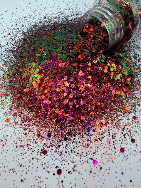 Elixir - Pink Purple Green Color Shift Mixed Glitter 3-4