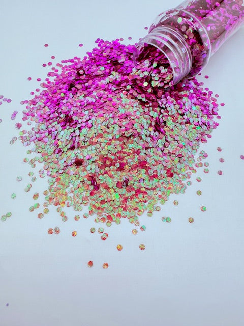 Pinky Plum- Pink Purple Color Shift Chunky Glitter