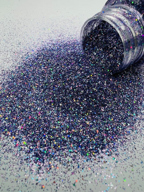 Velveteen Rabbit- Custom Mixed High Flash Holographic Purple Glitter 2-5