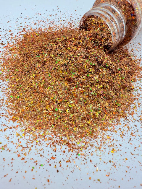 Wizard- Gold Holographic Crushed Glass Glitter