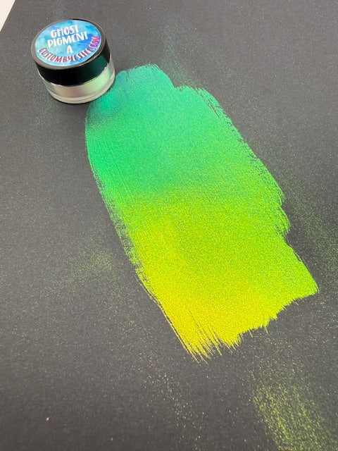 Ghost Pigment A- Green Yellow Gold Teal 12-10