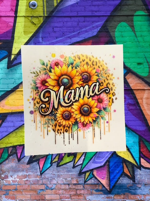 421. Leopard Mama Decal