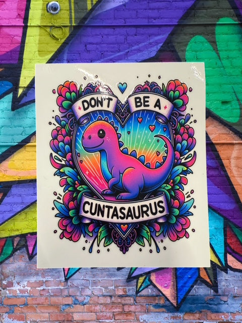 398. Don't Be a Cuntasaurus
