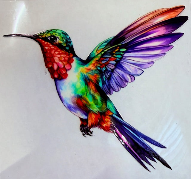 155. Humming Bird Decal