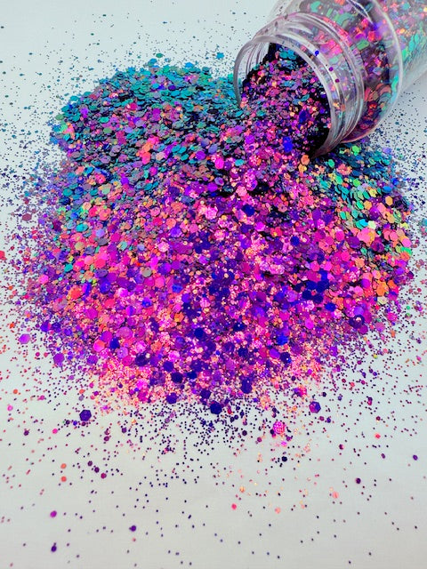 Chasing Colors - Color Shift Chunky Mixed Glitter 1-4