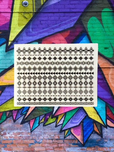 154. Western Mini Embellishment Decal