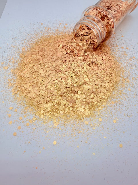 Buttercream- Cream Chunky Mixed Glitter 13-8