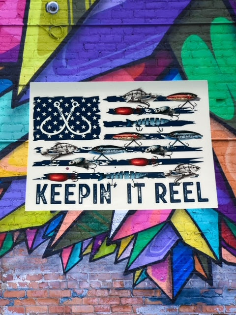 33. Keepin' it Reel Decal