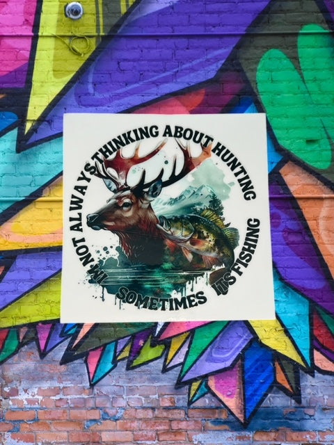 139. Hunting & Fishing Decal