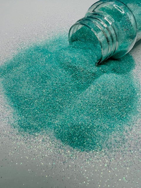Rainy Days- Custom Mixed High Flash Fine Mint Glitter 5-3