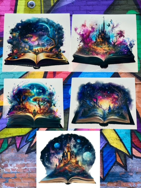 178. Fantasy Book Decal Bundle