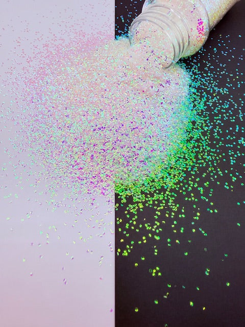 Bubble Glitter 25- Iridescent Mini Chunky Color Shift Glitter 13-9
