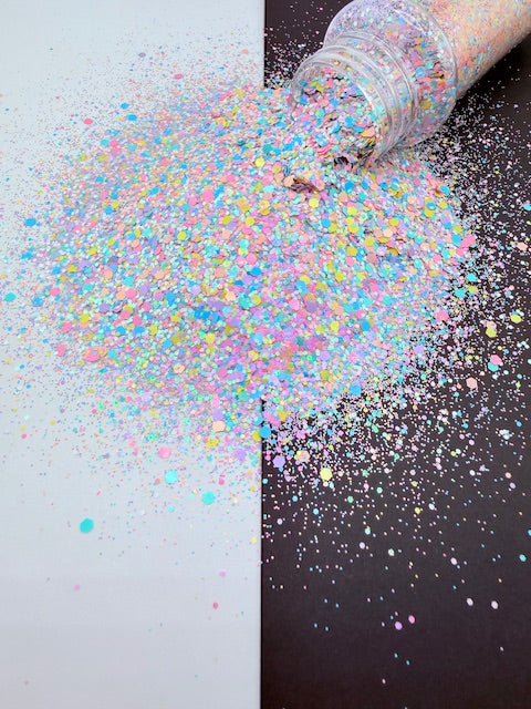Pastel Party- Pastel Chunky Custom Mixed Glitter 13-5