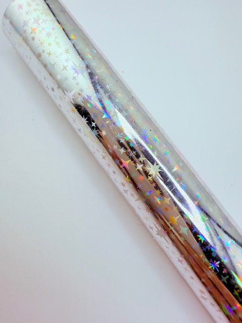 FOIL ROLL 101- Holographic Stars