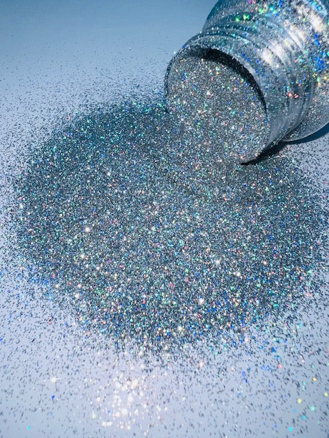 Kingdom Come- Silver Holographic Fine Glitter 3-6