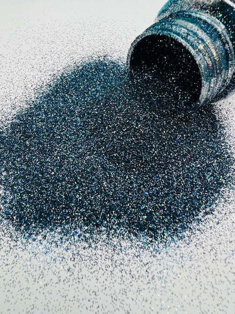 Sorcery- Navy Blue Holographic Custom Mixed Fine Glitter 3-5