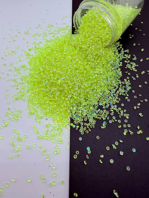 GEMS- Yellow Iridescent 12-5