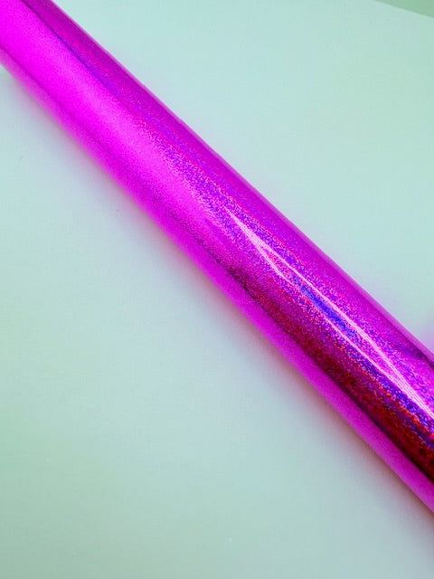 FOIL ROLL 106- Pink Micro Holographic