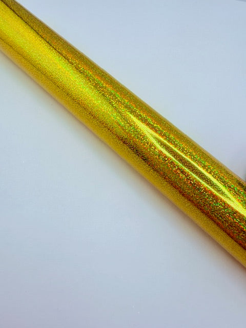 FOIL ROLL 108- Gold Micro Holographic