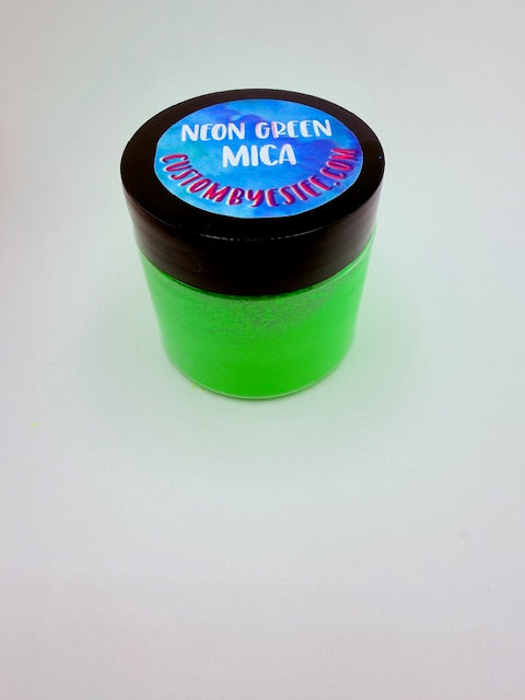 Neon Green Mica Powder