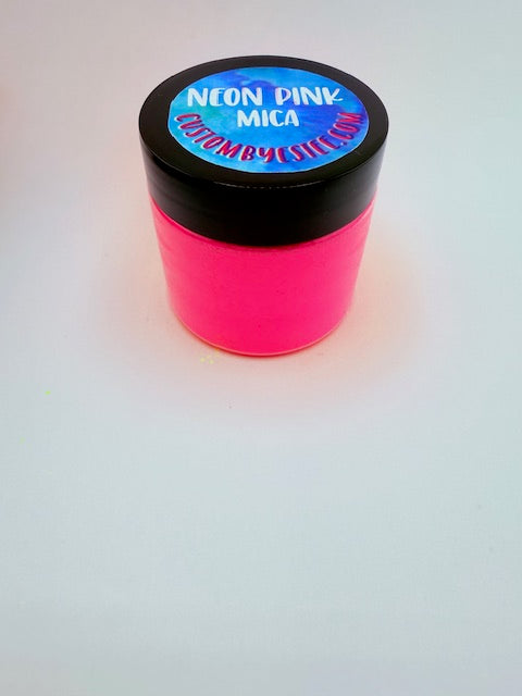 Neon Pink Mica Powder