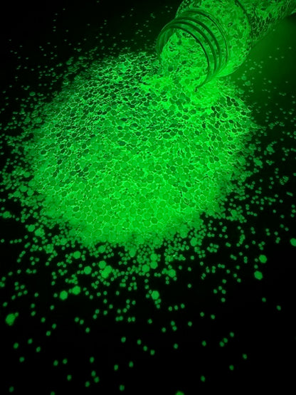 Neon Jungle- Green Glow Chunky Mixed Glitter 13-1