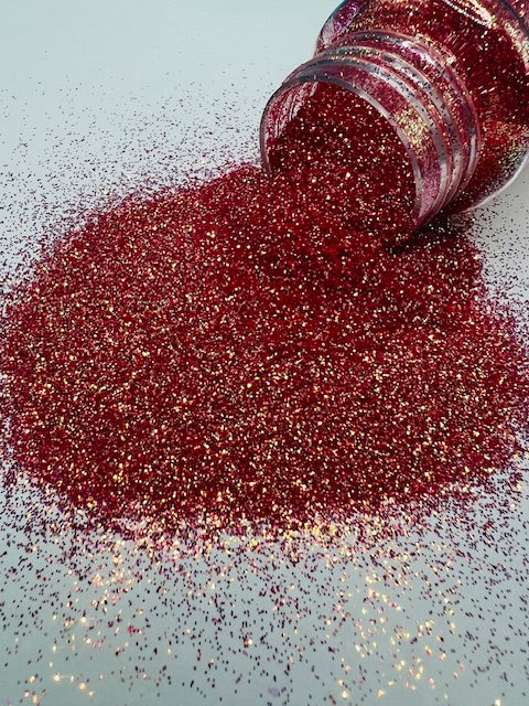 Fire Coral- Coral Pink Fine High Flash Metallic Glitter 3-2