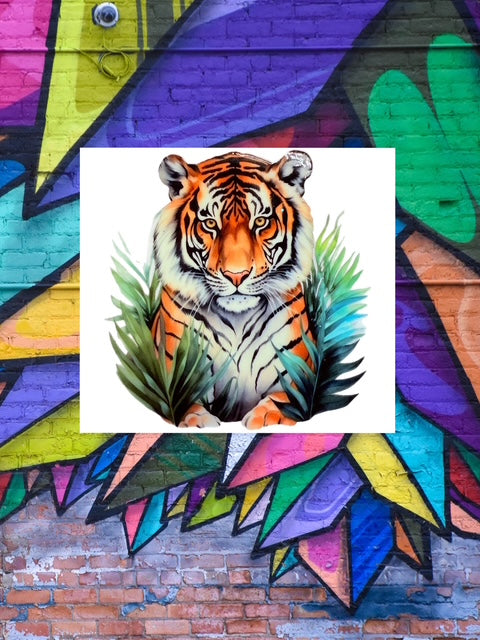 36. Tiger Decal
