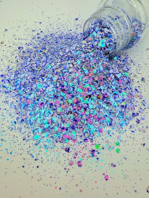 Tiger Shark - Color Shift Mixed Speck Glitter 4-10