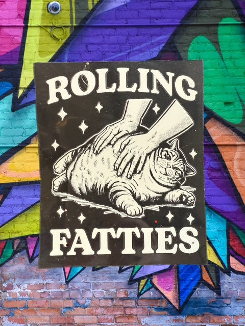 241. Rolling Fatties Decal