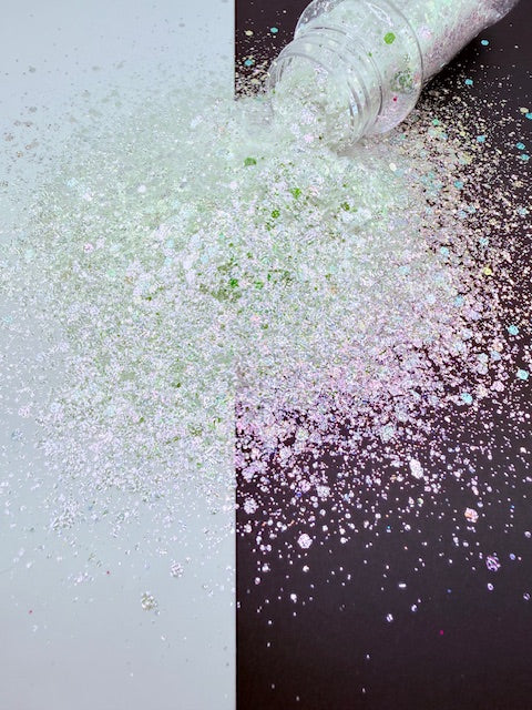 Viper- Green Purple Color Shift Textured Chunky Mixed Glitter 14-5