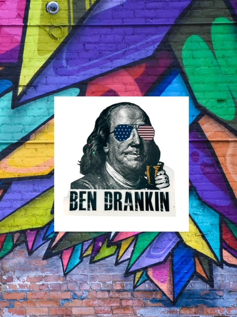 220. Ben Drankin Decal