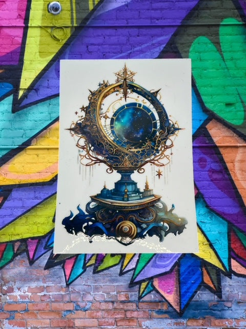 218. Astrolabe Decal